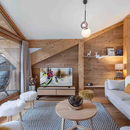 Apartment Penthouse Moderne 6 Pers, Proche Pistes, Parking, Wi-fi - Fr-1-563-158 *